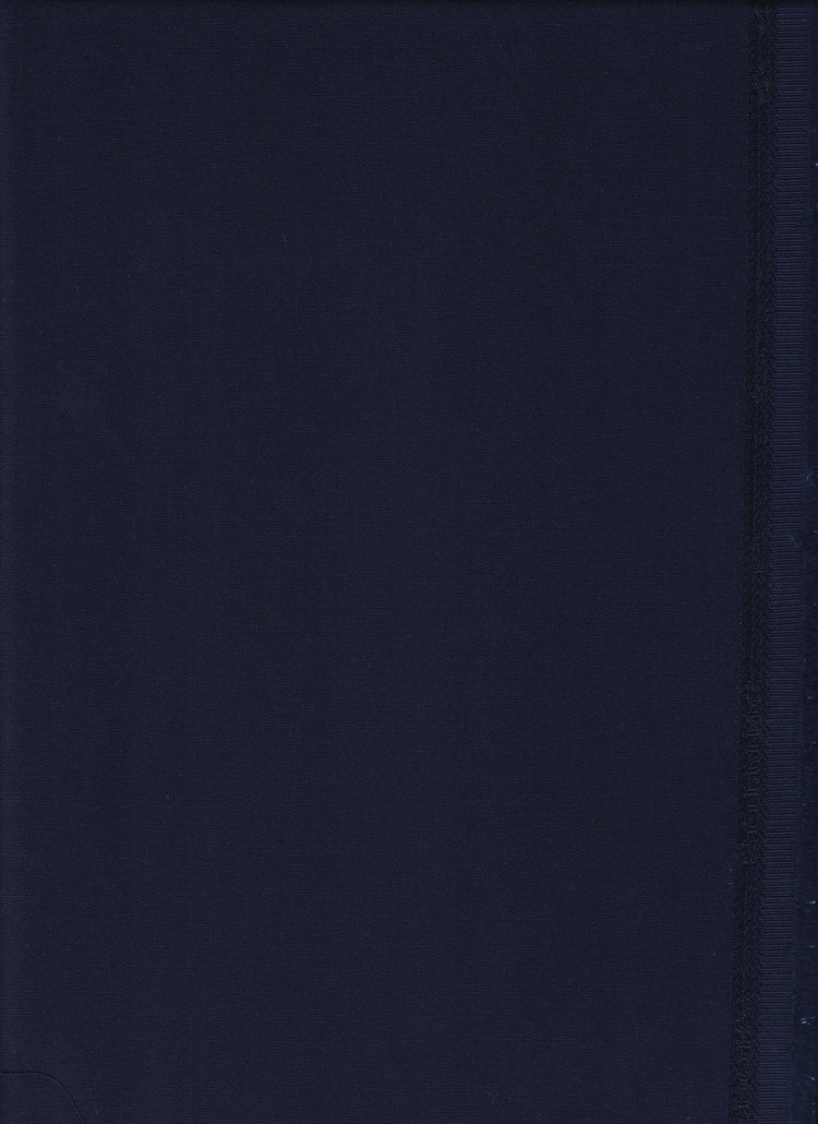 Worsted Medora — Navy Blue