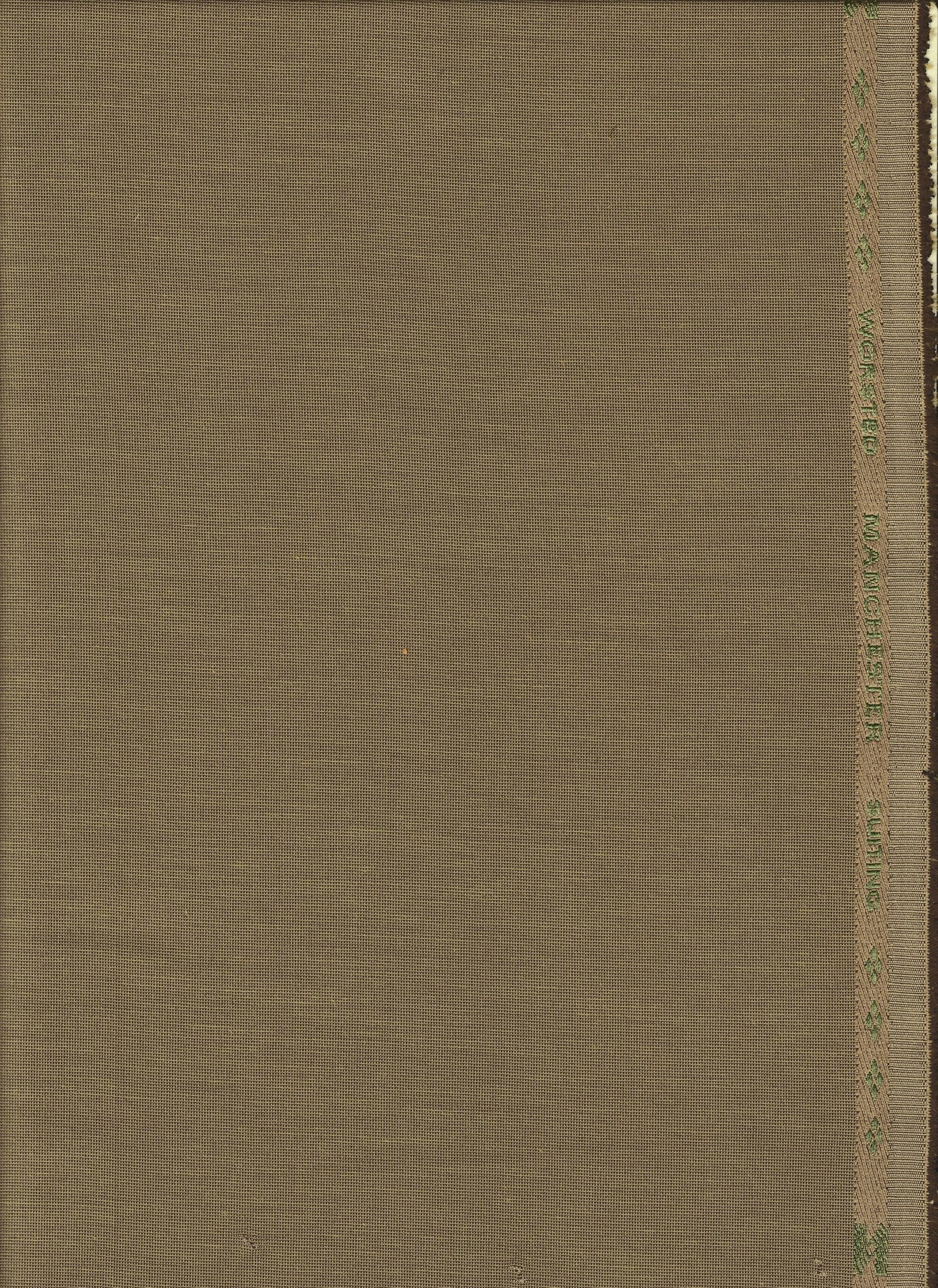 Manchester Suiting — Brownish Olive Green
