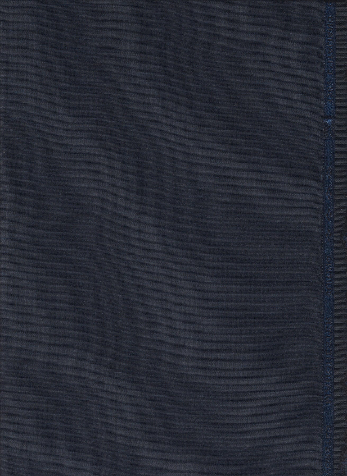 Manchester Suiting — Navy Blue