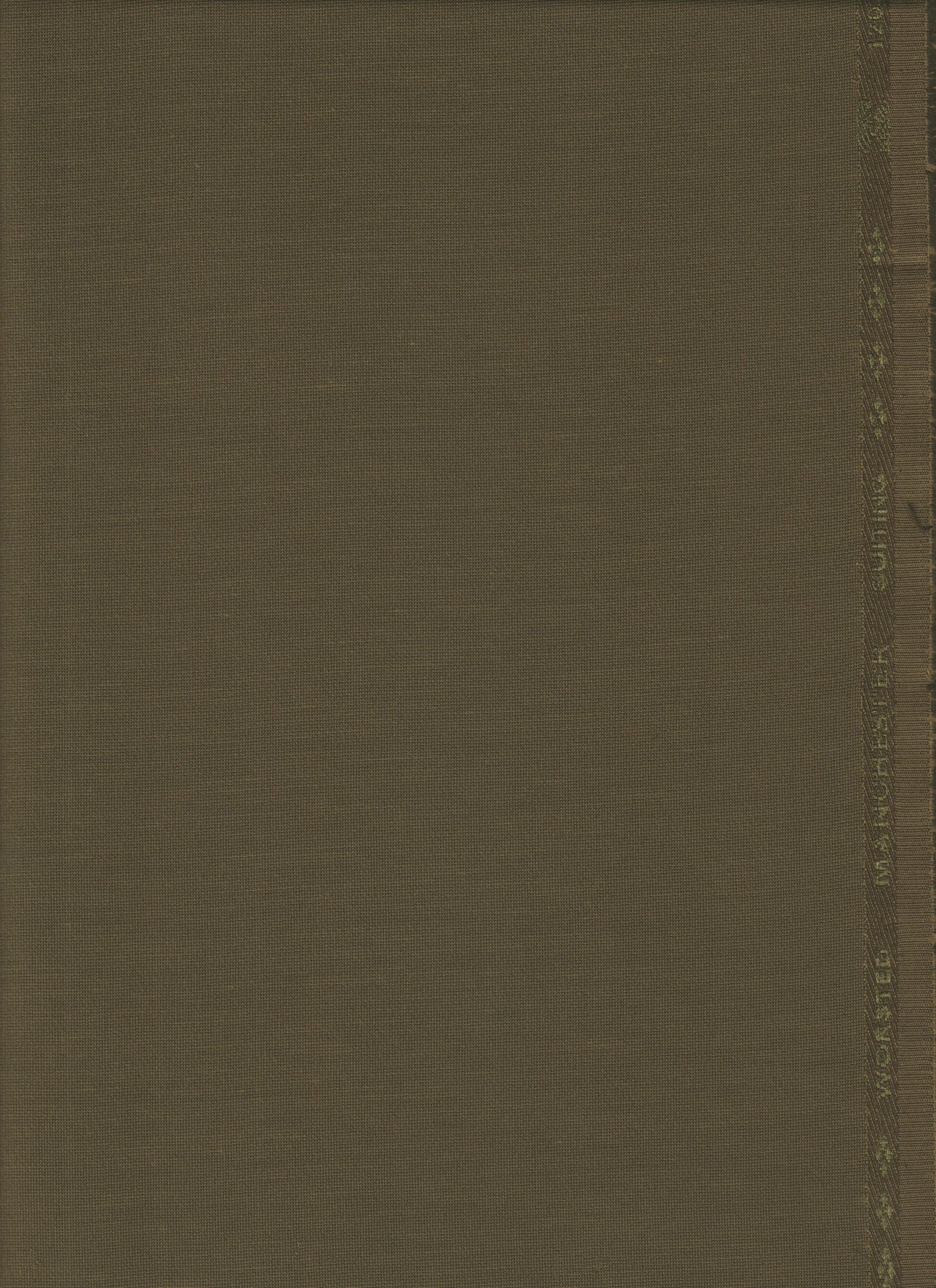 Manchester Suiting — Olive Green